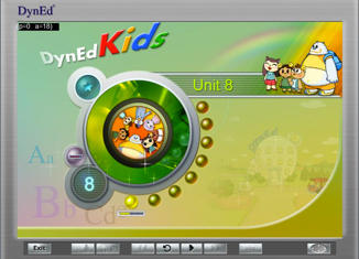 DynEd Kids Unit 8 Screen